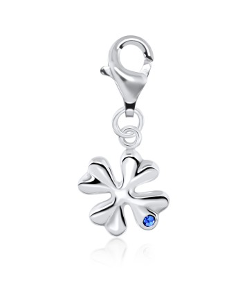 Charming Leaf Shape Silver Charms CH-70